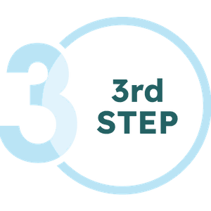 3rd Step in the Process